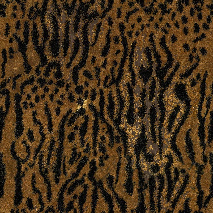 780gsm de haute qualité de haute qualité Tiger Stripe Jacquard Coup Velvet tissu