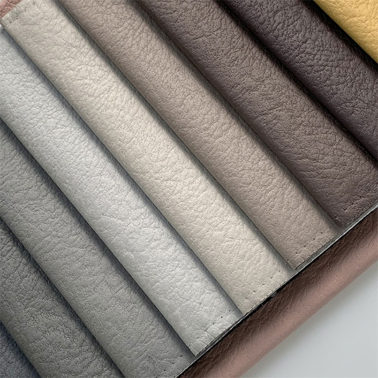 Bonne qualité 410gsm Fashionabl Luxury Technology Technology Cuir Faux Sofa Tissu