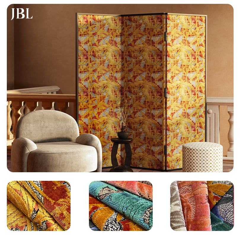 JBL – tissu velours à poils coupés de haute qualité, nouvelle Collection de mode, Design de luxe, Style Morden, velours Jacquard pour canapé