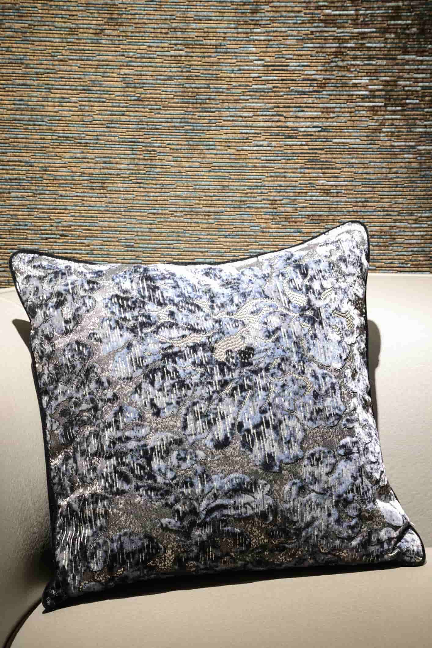 Tissu de dorure en velours coupé de luxe de haute qualité, motif de fleurs de prunier, écologique pour la literie, tissu pour rideau de canapé